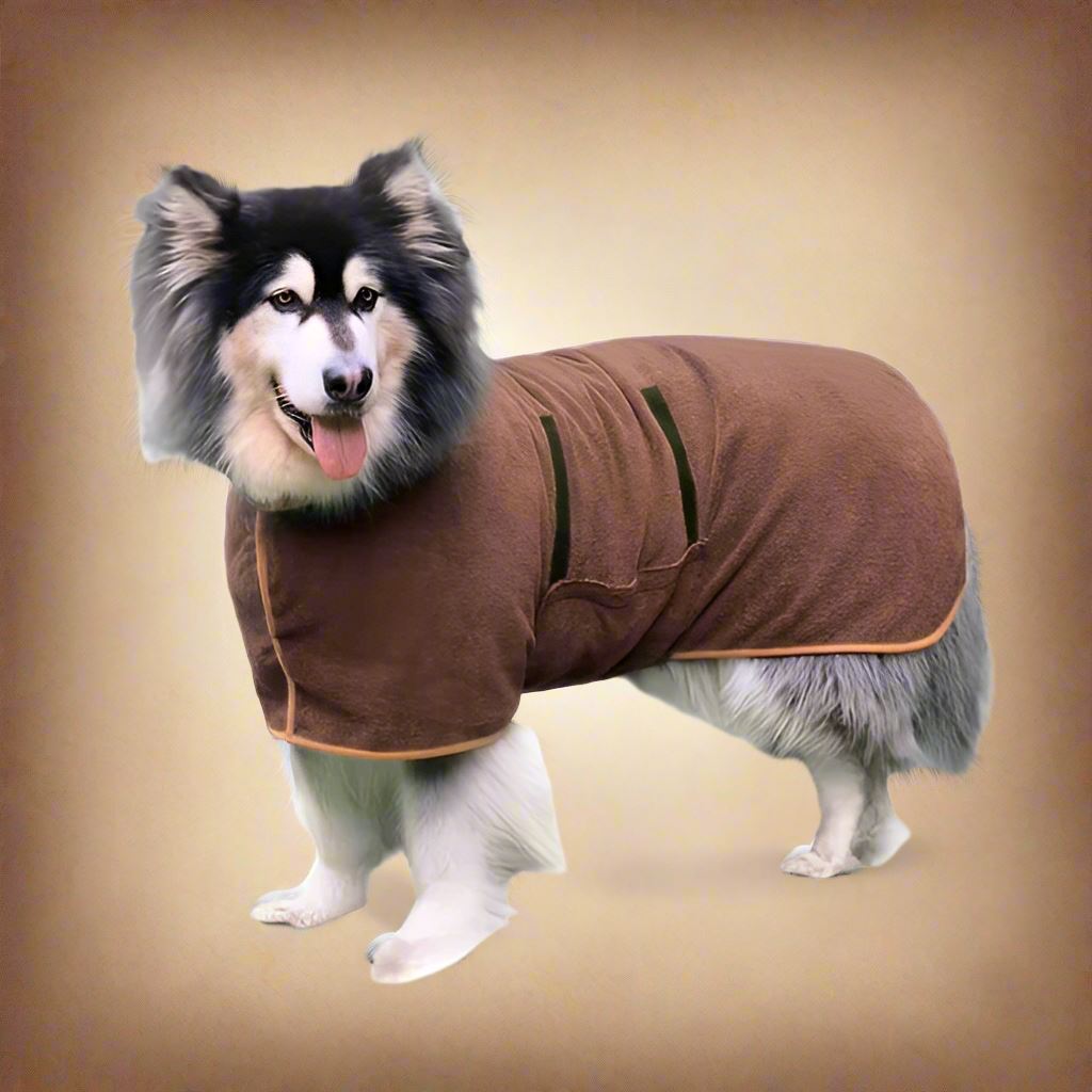 Couverture pour Chien - RobeDry™ - Marron