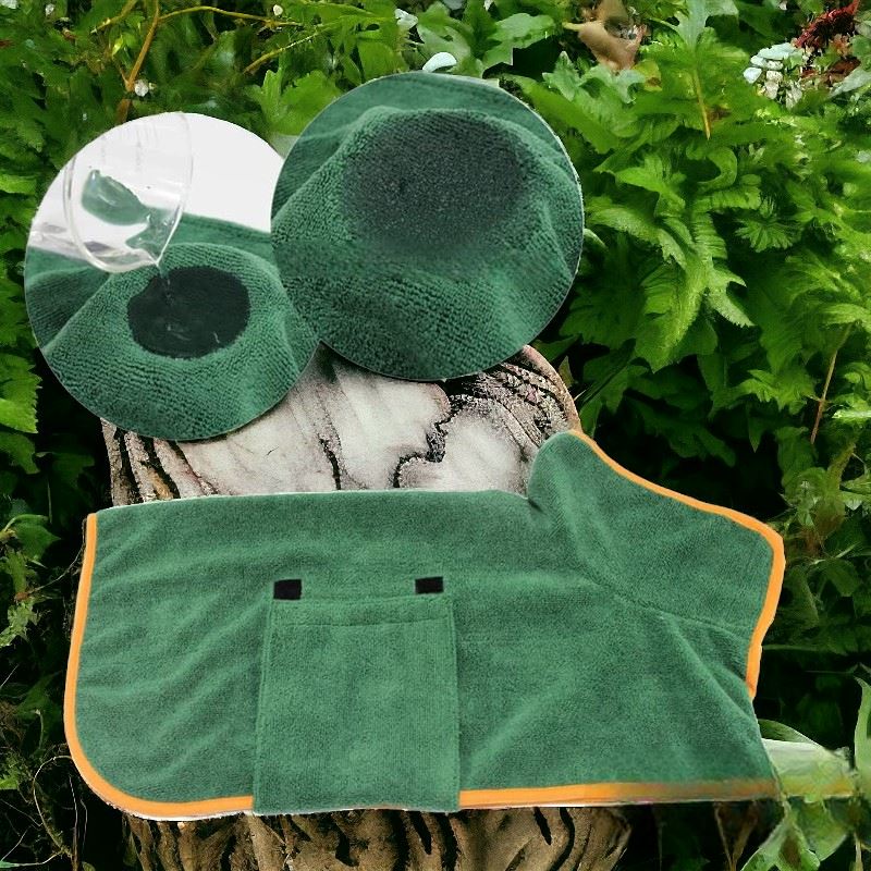 Couverture pour Chien - RobeDry™ - Vert