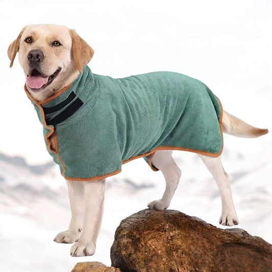 Couverture pour Chien - RobeDry™ - Vert