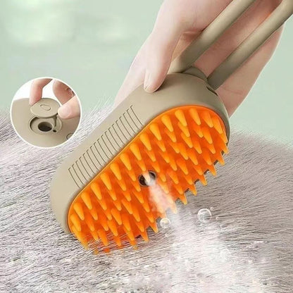 Brosse pour Chien - GroomingPro™ - Beige & Orange