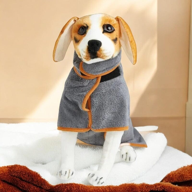 Couverture pour Chien - RobeDry™ - Gris