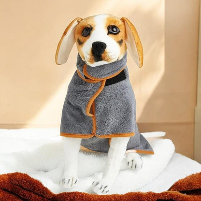 Couverture pour Chien - RobeDry™ - Gris