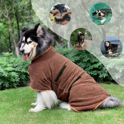 Couverture pour Chien - RobeDry™ - Marron